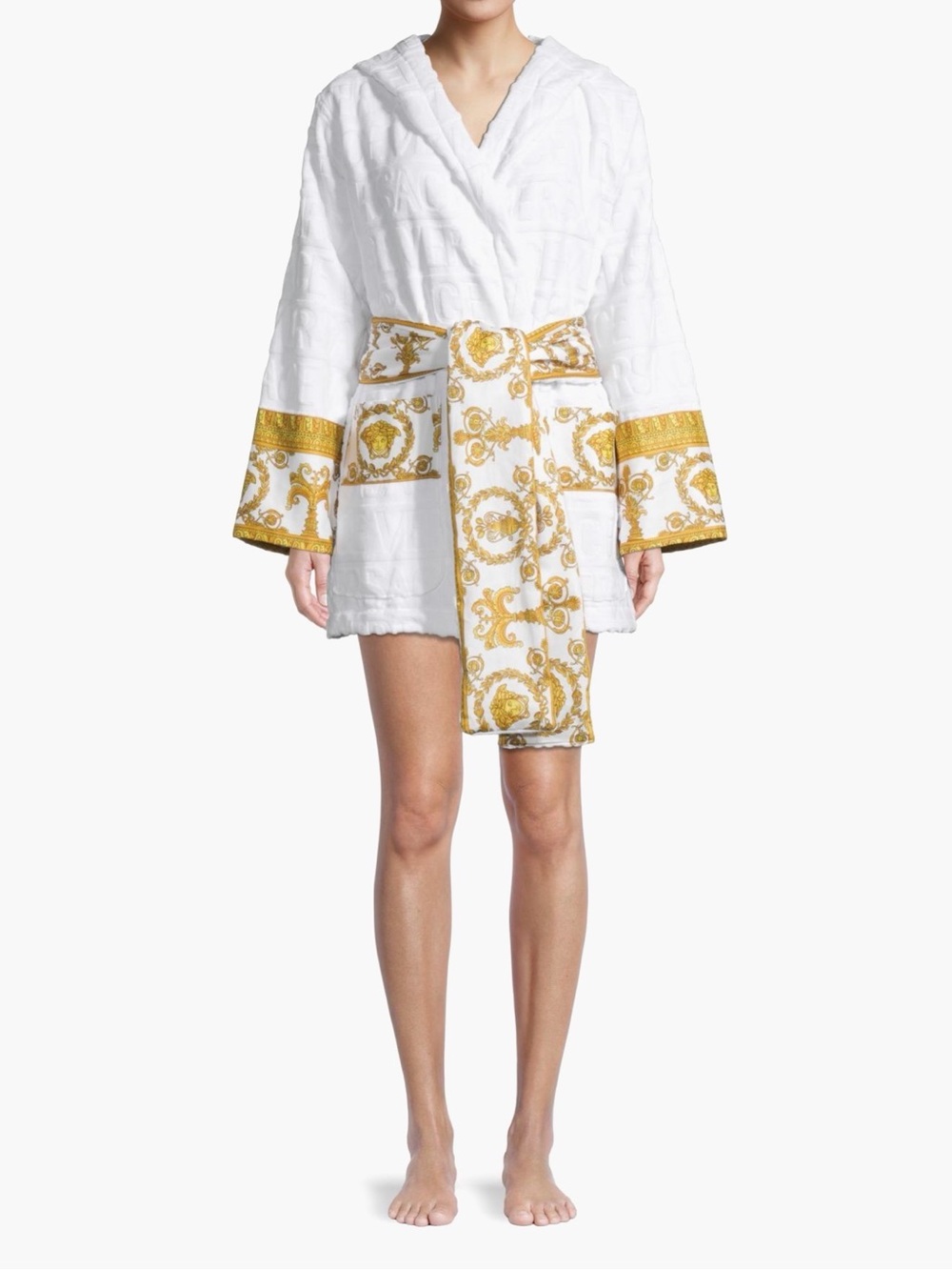Versace Hooded Robe - Picture 2 of 3